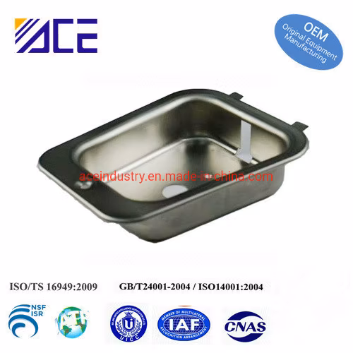 Customized Metal Round Deep Drawing Part/ High Precision Deep Drawing Parts/ Deep Drawn